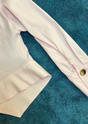 Zara Pembe Gömlek - Görsel 4