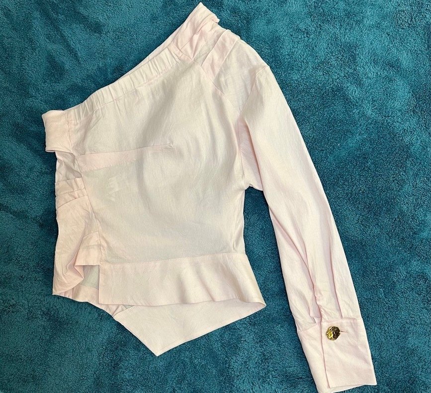 Zara Pembe Gömlek - Görsel 3