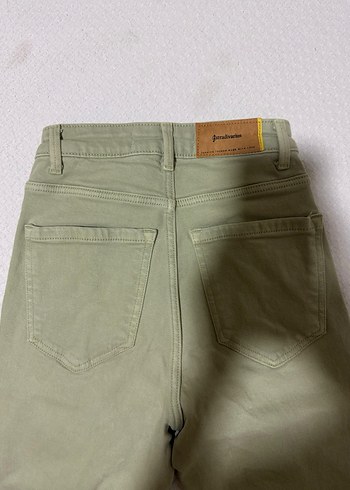 Yeşil Kadın Kot Pantolon - Görsel 3