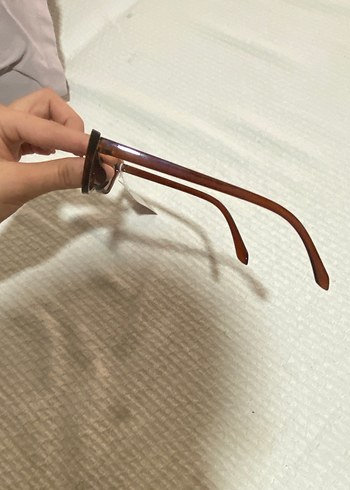 Retro Bohem Tarzı UV400 Korumalı Kahverengi Gözlük - Görsel 3