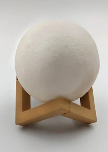 Sarı Küre Masa Lambası - Görsel 2