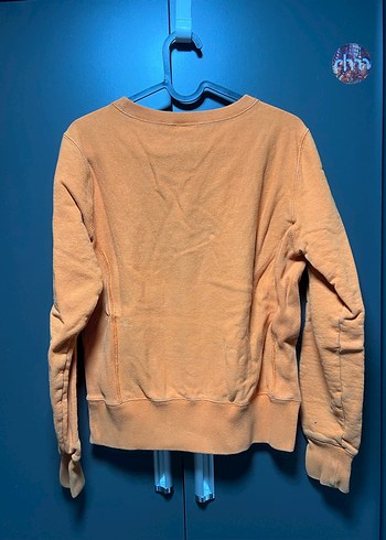 Champion Turuncu Vintage Kadın Sweatshirt Uzun Kollu - Görsel 2