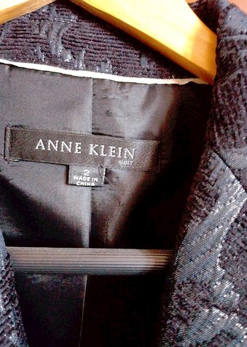 Düğmeli Koyu Gri Midi Kadın Blazer - Görsel 2