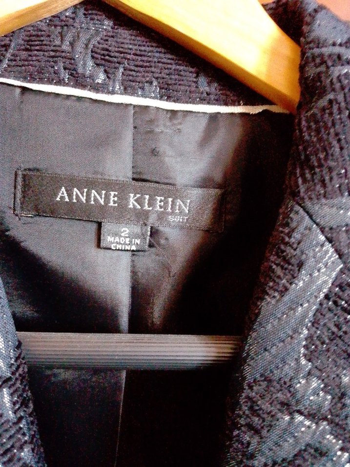 Düğmeli Koyu Gri Midi Kadın Blazer - Görsel 2