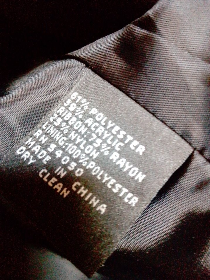 Düğmeli Koyu Gri Midi Kadın Blazer - Görsel 5