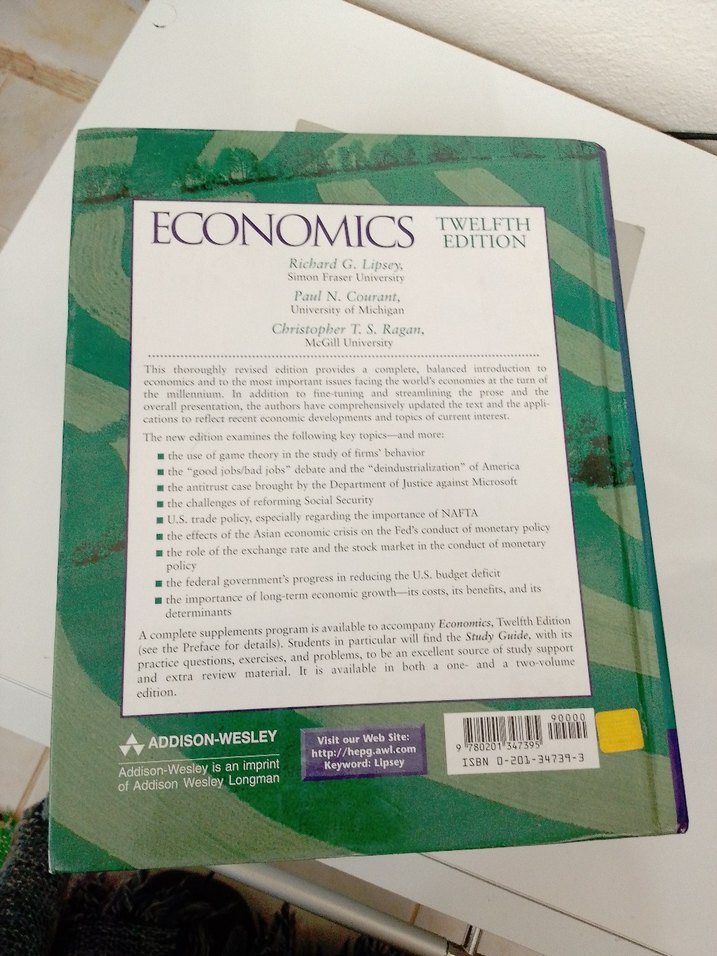Economics - Twelfth Edition Üniversite Kitabı - Görsel 2