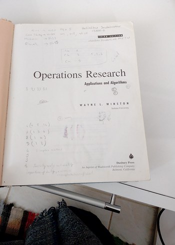 Operations Research: Uygulamalar ve Algoritmalar - Görsel 5