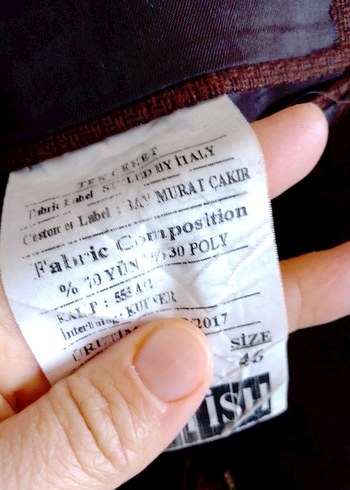 Bej Düğmeli Erkek Takım Ceketi - Görsel 4