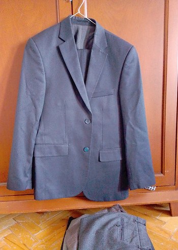 Bej Düğmeli Erkek Takım Ceketi - Görsel 16