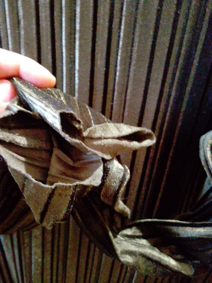 Kadın Piliseli Uzun Kollu kadife Tunik - Görsel 5