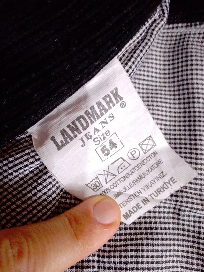 Siyah Erkek kadife Pantolon Regular Fit - Görsel 2