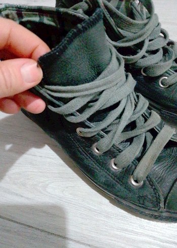 converse Bağcıklı deri Spor Ayakkabı - Görsel 8