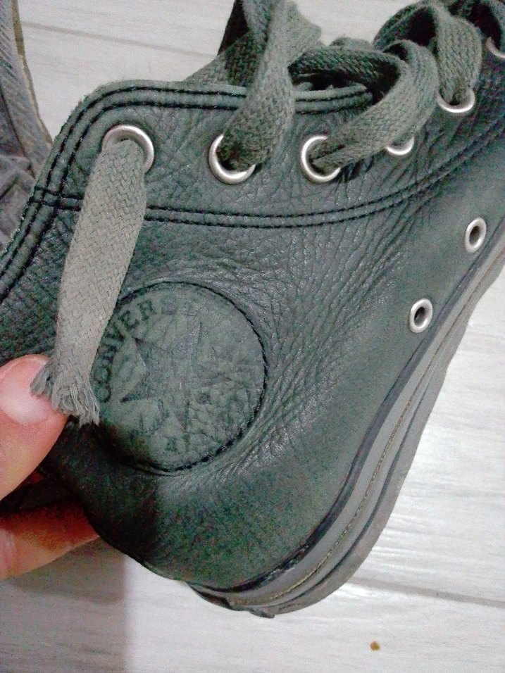 converse Bağcıklı deri Spor Ayakkabı - Görsel 5