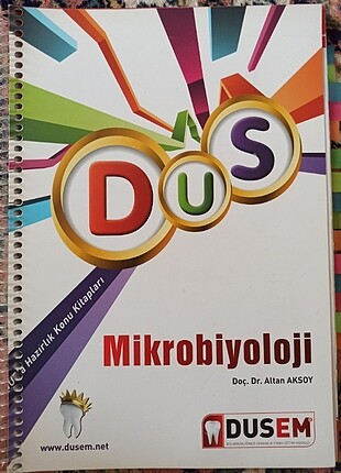 Dusem mikrobiyoloji kitabı