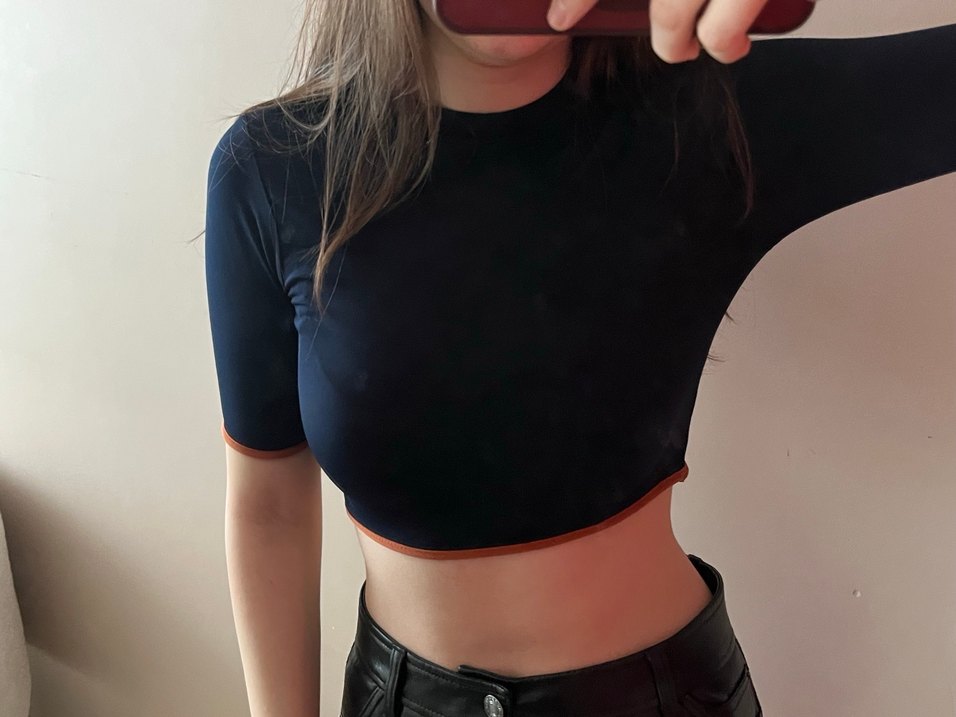 Kadın Crop Top - Görsel 3