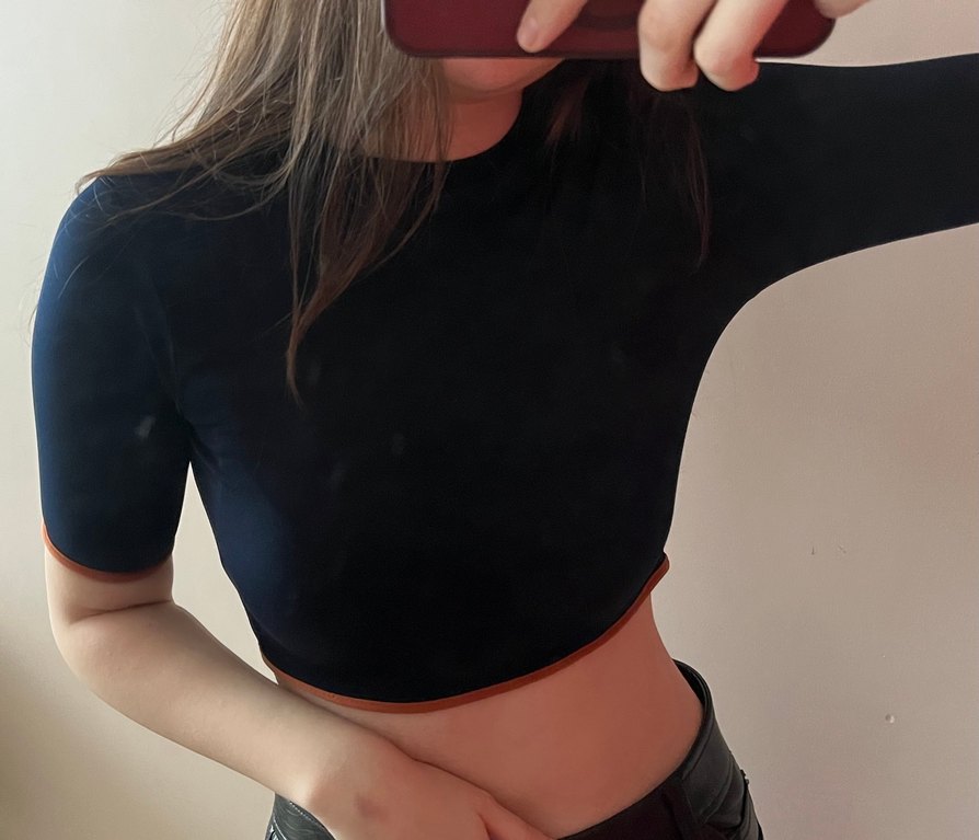 Kadın Crop Top - Görsel 2