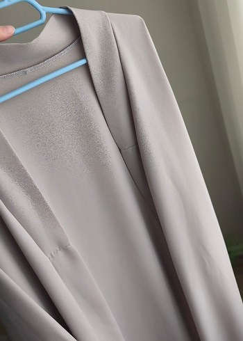 Uzun Bej Kadın abaya - Görsel 11