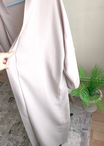 Uzun Bej Kadın abaya - Görsel 7