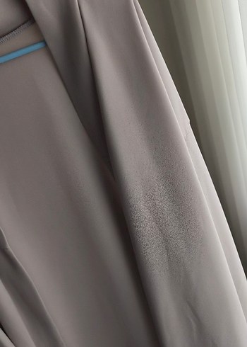 Uzun Bej Kadın abaya - Görsel 13