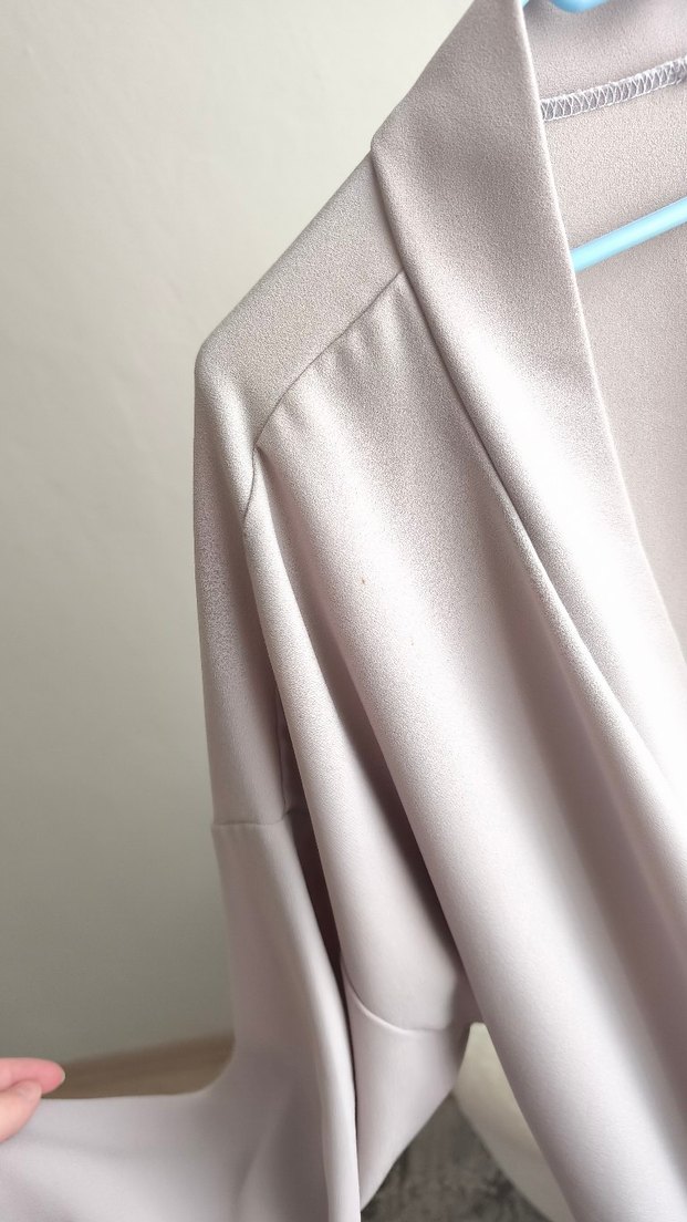 Uzun Bej Kadın abaya - Görsel 3