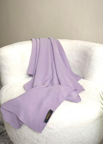 lila Pastel Kadın Drapeli Wrap - Görsel 7