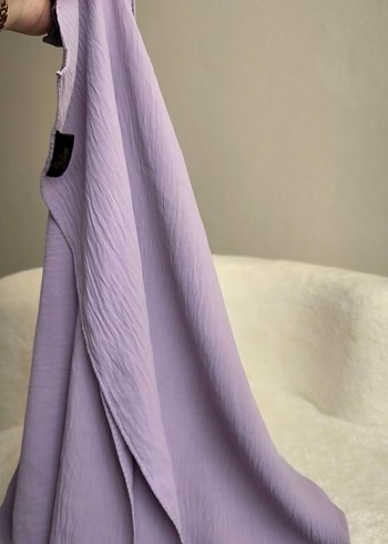 lila Pastel Kadın Drapeli Wrap - Görsel 6