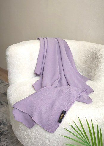 lila Pastel Kadın Drapeli Wrap - Görsel 5