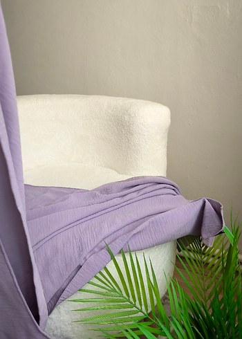 lila Pastel Kadın Drapeli Wrap - Görsel 3
