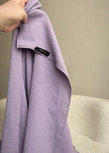 lila Pastel Kadın Drapeli Wrap - Görsel 4