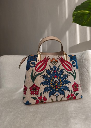 Çok Renkli Bohem Kadın Çanta - Görsel 15