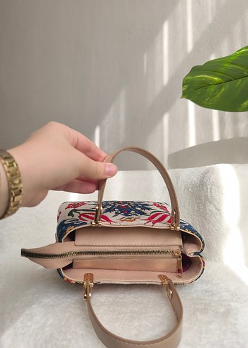 Çok Renkli Bohem Kadın Çanta - Görsel 13