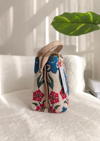 Çok Renkli Bohem Kadın Çanta - Görsel 8