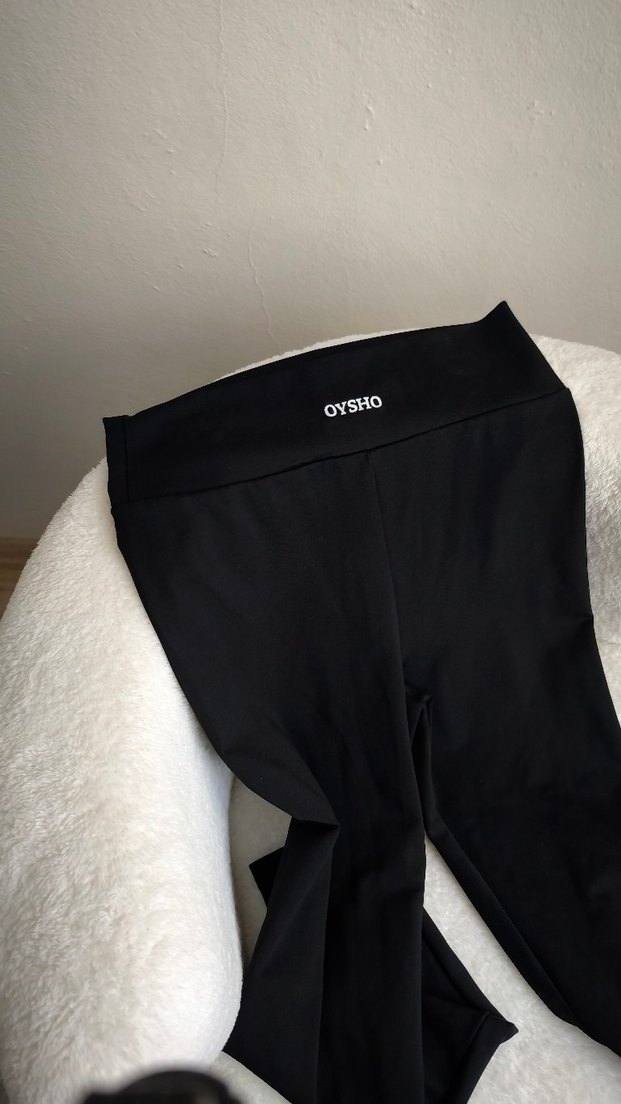 Siyah Kadın Spor Tayt Midi Boy - Görsel 5