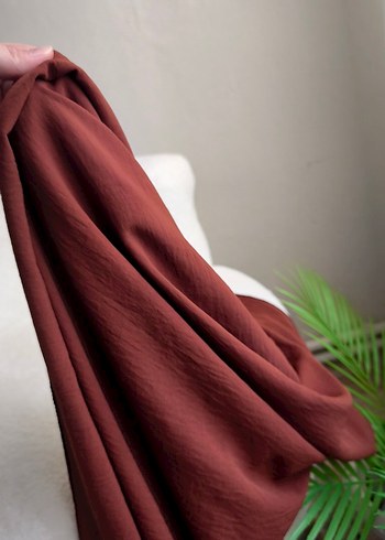 Kahverengi Bohem Kadın Şal - Görsel 6