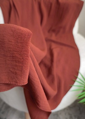 Kahverengi Bohem Kadın Şal - Görsel 8