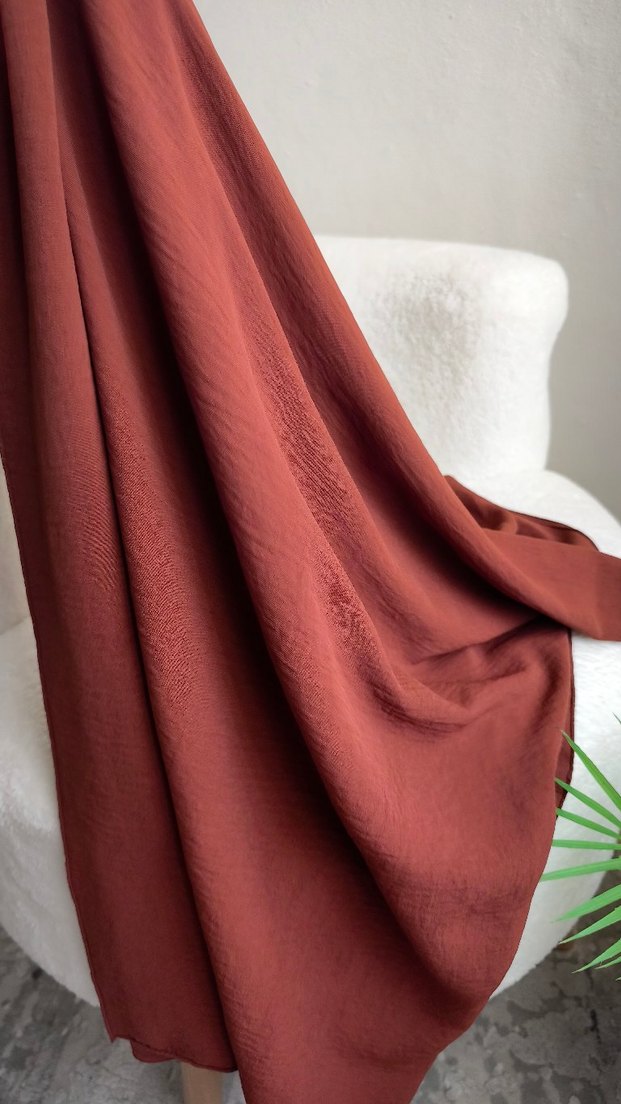 Kahverengi Bohem Kadın Şal - Görsel 3