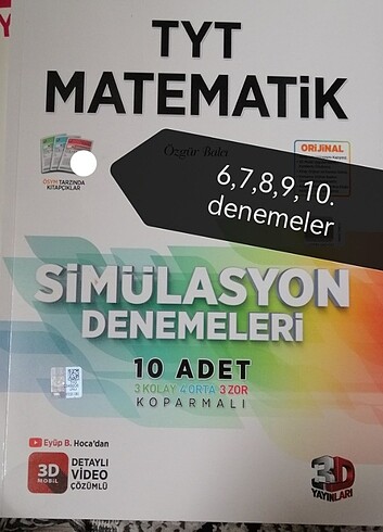 3d tyt matematik deneme 