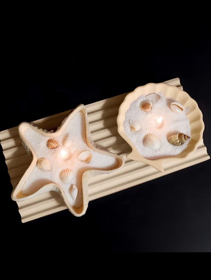 Yıldız ve Deniz Kabuğu Kalıpları - Görsel 2