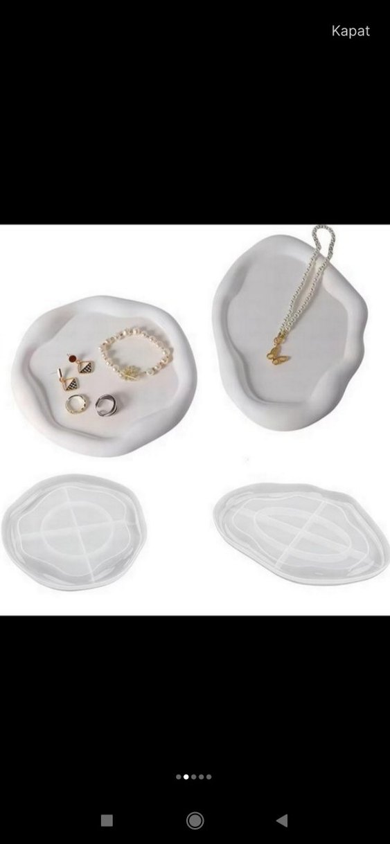 adet fiyat silikon tepsi Dökümlü  Kalıbı Seti - Görsel 2