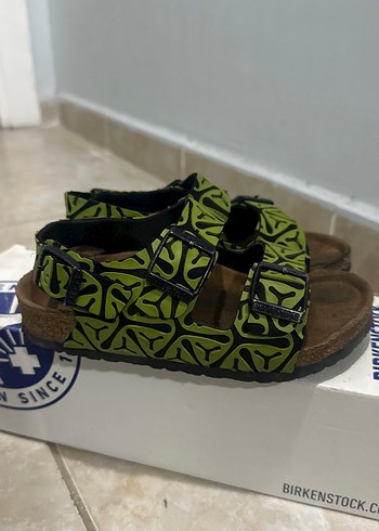 BIRKENSTOCK Milano Kinder Çocuk Sandalet Beyaz - Görsel 5