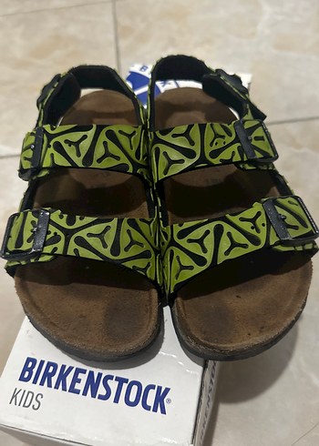 BIRKENSTOCK Milano Kinder Çocuk Sandalet Beyaz - Görsel 6