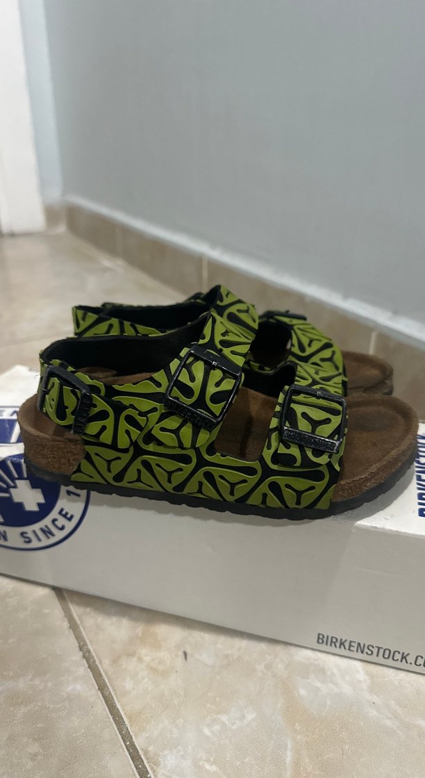BIRKENSTOCK Milano Kinder Çocuk Sandalet Beyaz - Görsel 5