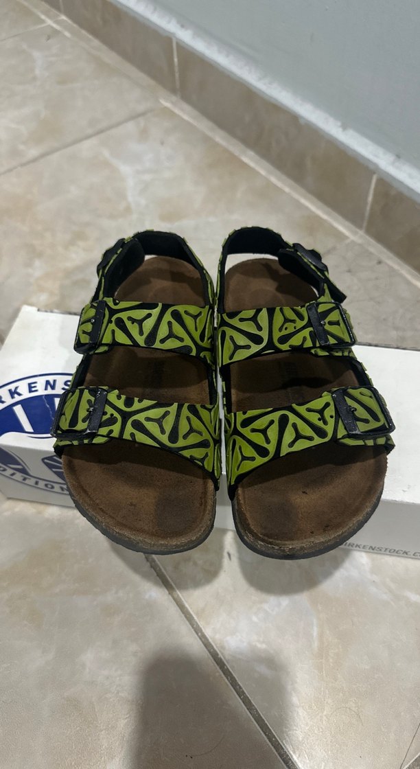 BIRKENSTOCK Milano Kinder Çocuk Sandalet Beyaz - Görsel 2