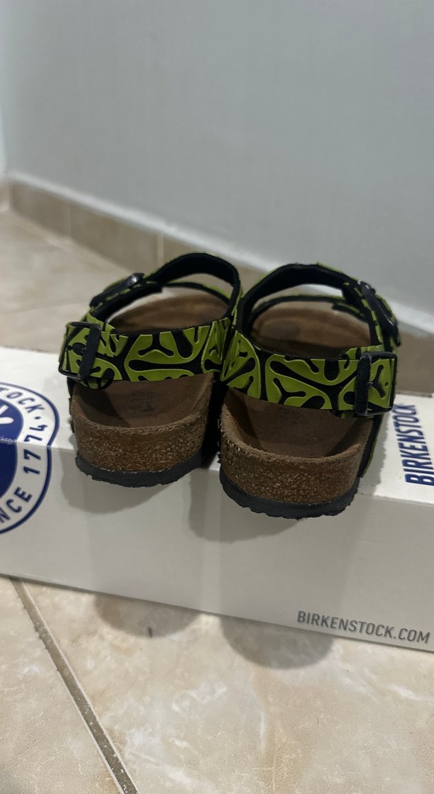 BIRKENSTOCK Milano Kinder Çocuk Sandalet Beyaz - Görsel 4