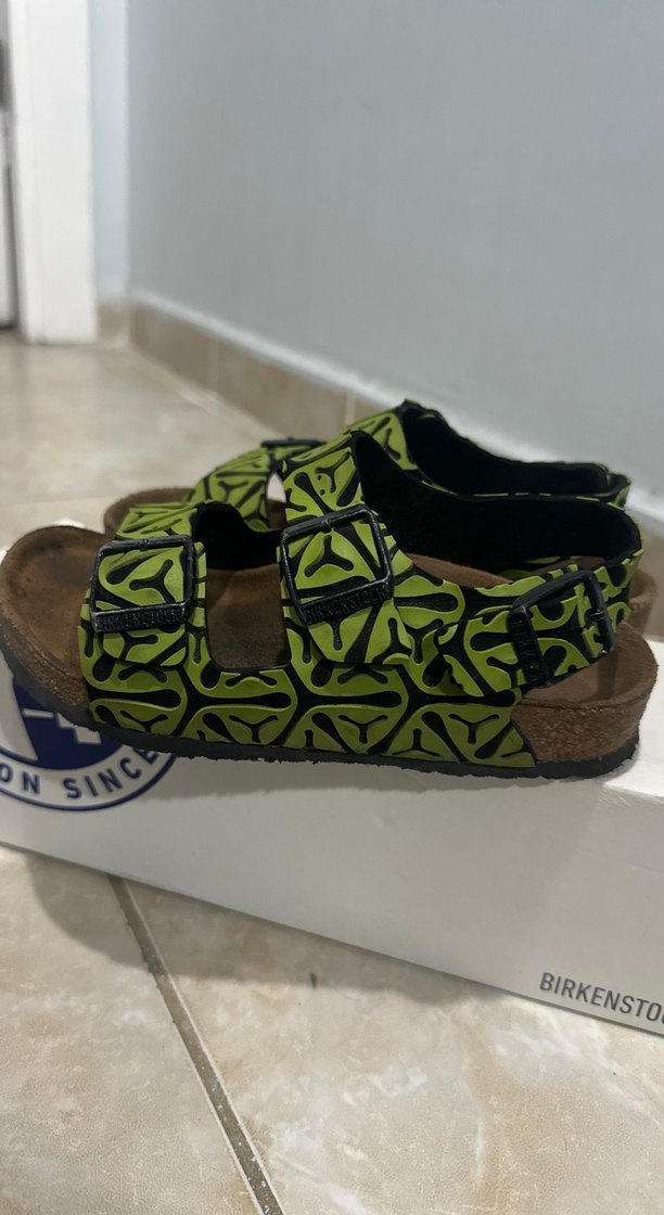 BIRKENSTOCK Milano Kinder Çocuk Sandalet Beyaz - Görsel 3