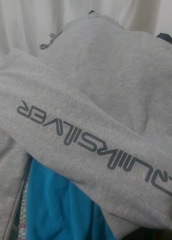 Gri Erkek Quiksilver Rahat Kesim Eşofman Altı - Görsel 6