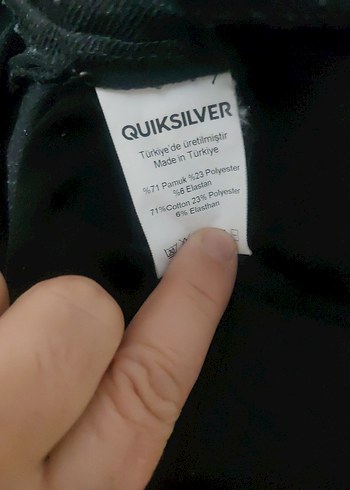 Quiksilver rahat  kesim ince eşofman altı - Görsel 6