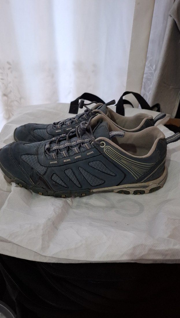 Gri Bağcıklı Erkek Outdoor Spor Ayakkabı - Görsel 2