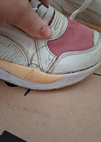 Puma Pembe Platform Topuklu Spor Ayakkabı 40.5 numara - Görsel 6