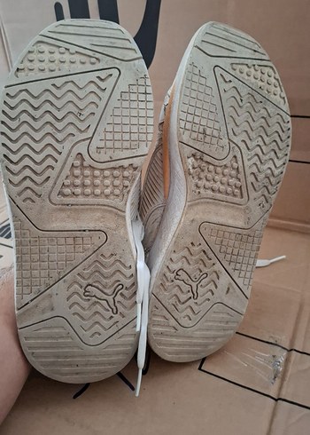 Puma Pembe Platform Topuklu Spor Ayakkabı 40.5 numara - Görsel 7